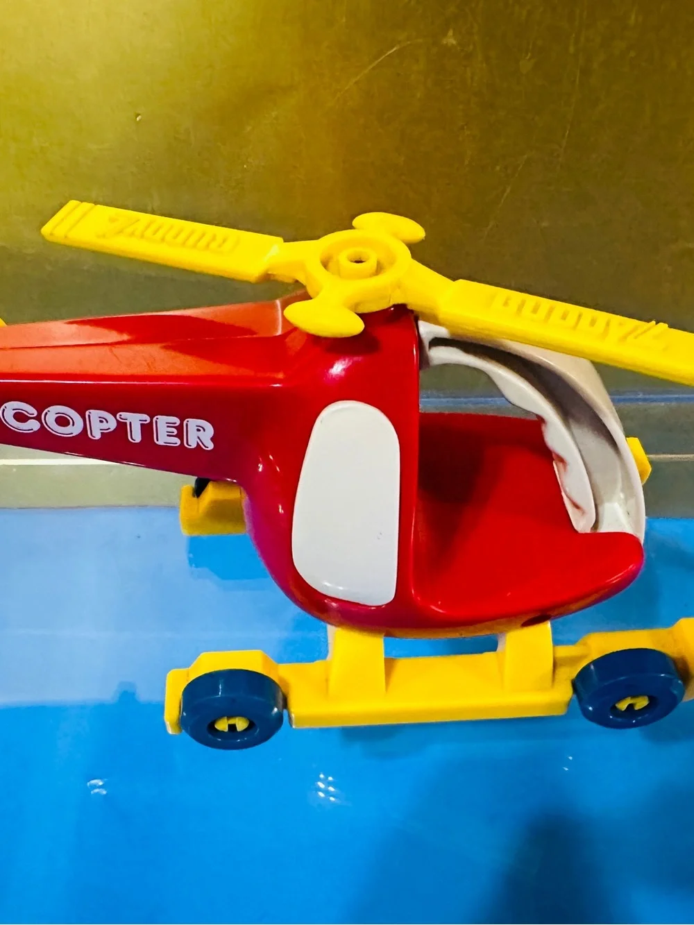 Buddy L Vintage 1987 My First Buddy’s Helicopter Preschool 8”